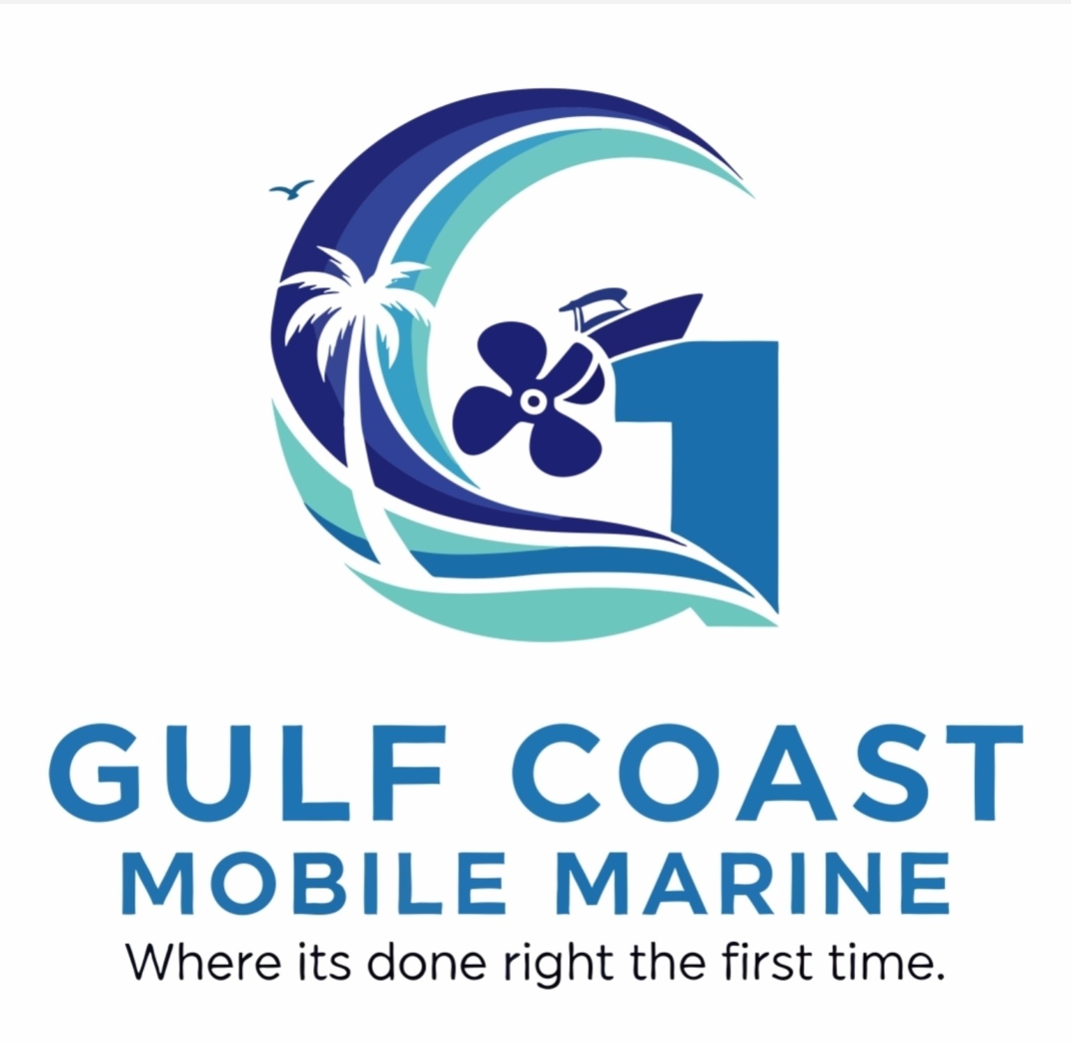 Gulf Coast Mobile Marine logo